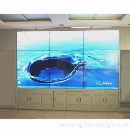55-inch 3 x 3 Panel LCD Video Wall for Samsung, Indoor Advertising Players